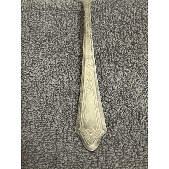 Oneida Tudor Plate Silverware Spoon Vintage - Picture 2 of 8